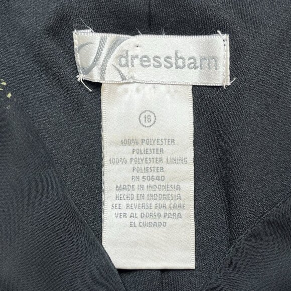 Dressbarn Womens Y2K Tiered Midi Dress Size 16‎ Drop Waist Fairy Whimsygoth Fem - Picture 3 of 8